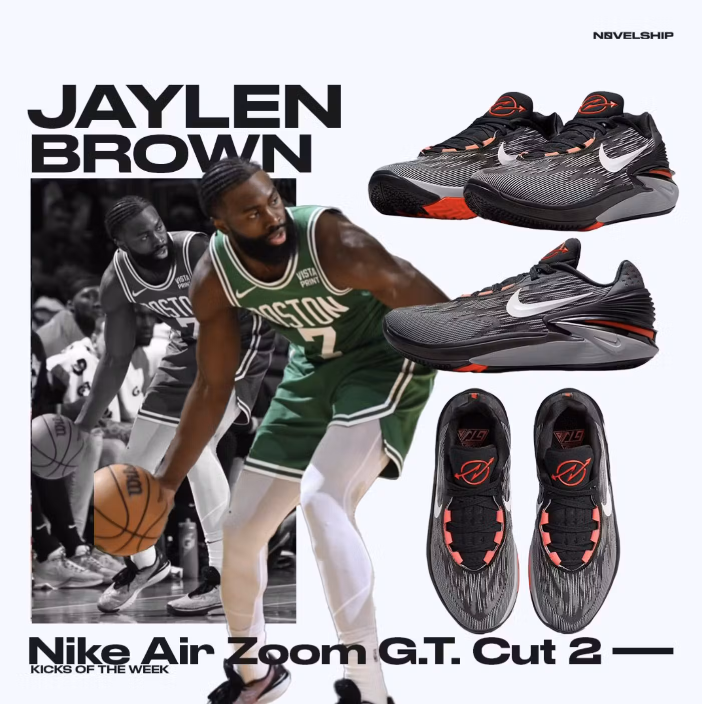 Nike Air Zoom GT Cut 2 'Black Bright Crimson' DJ6015-001/DJ6013-001 Nike Air Zoom GT Cut 2 'Black Bright Crimson' DJ6015-001/DJ6013-001